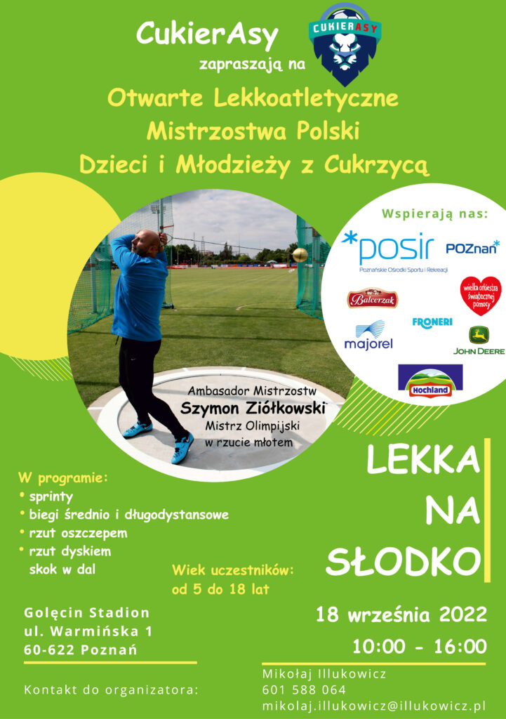 Otwarte Lekkoatletyczne Mistrzostwa Polski Dzieci i Młodzieży z Cukrzycą